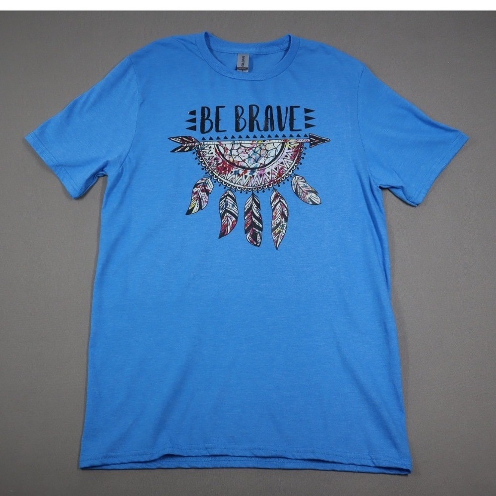 Women's Be Brave Graphic Tee - Size M - Picture 1 of 6
